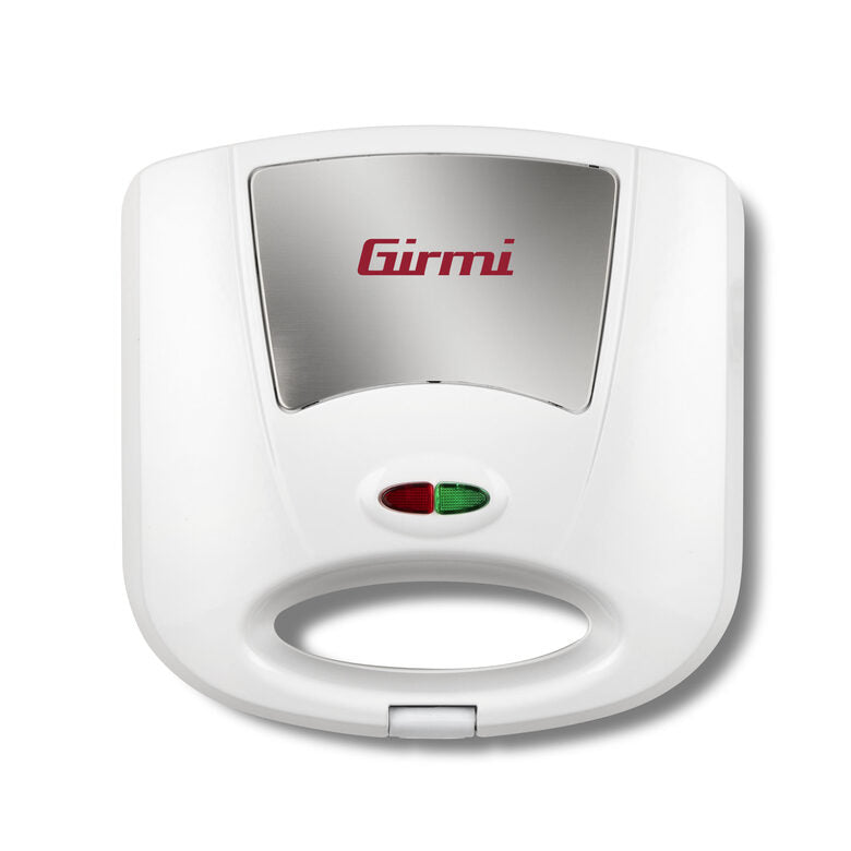 Girmi TS03 tostiera 750 W Acciaio inossidabile, Bianco