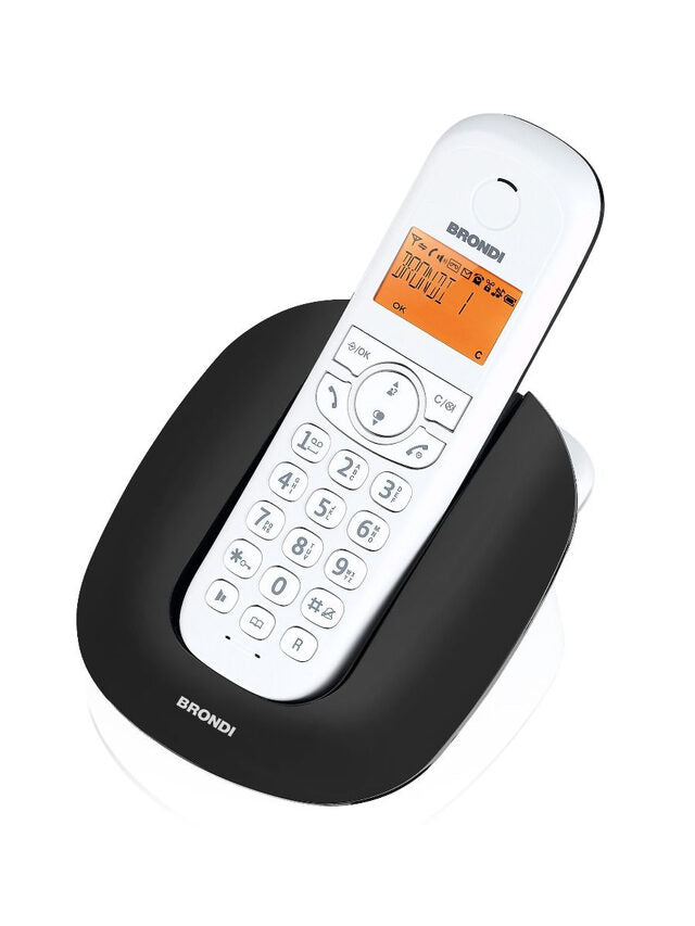 Brondi Manta DECT Telefono Cordless con Vivavoce Bianco