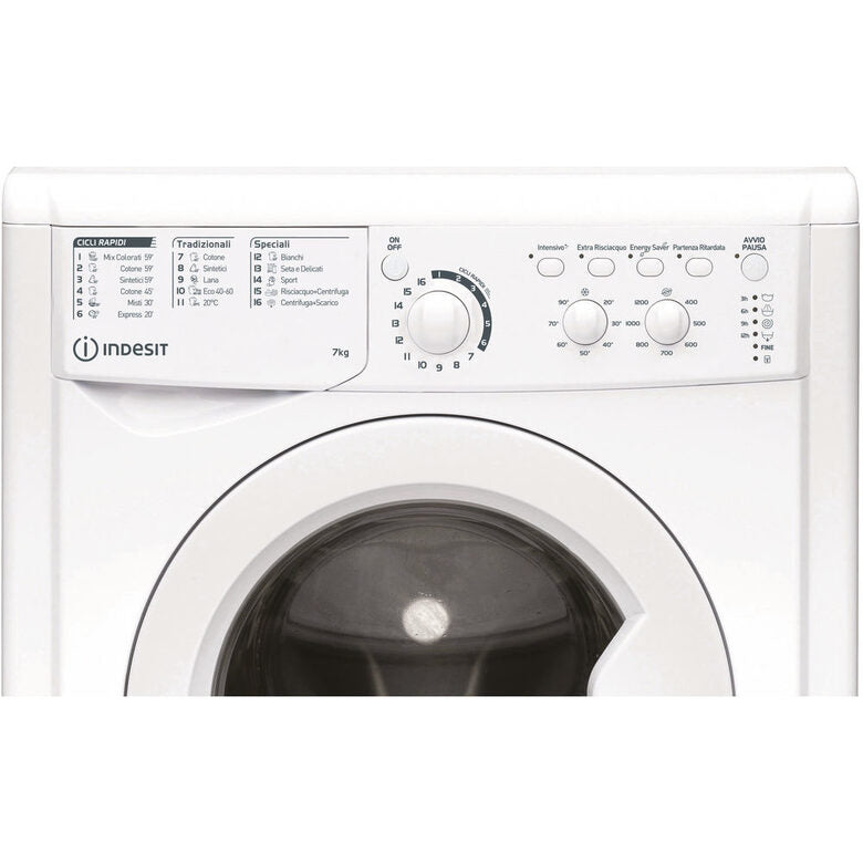 Indesit EWC 71252 W IT N lavatrice Caricamento frontale 7 kg 1200 Giri/min E Bianco