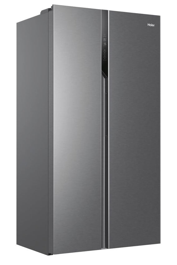 Haier SBS 90 Serie 3 HSR3918FNPG frigorifero side-by-side Libera installazione 528 L F Argento