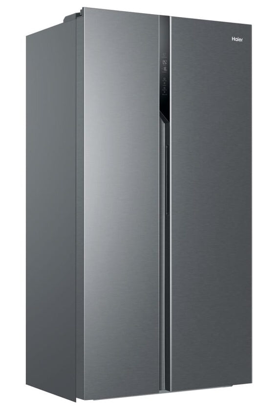 Haier SBS 90 Serie 3 HSR3918FNPG frigorifero side-by-side Libera installazione 528 L F Argento