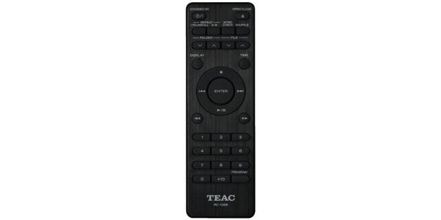 TEAC CD-P1260MKII lettore CD Lettore CD personale Nero