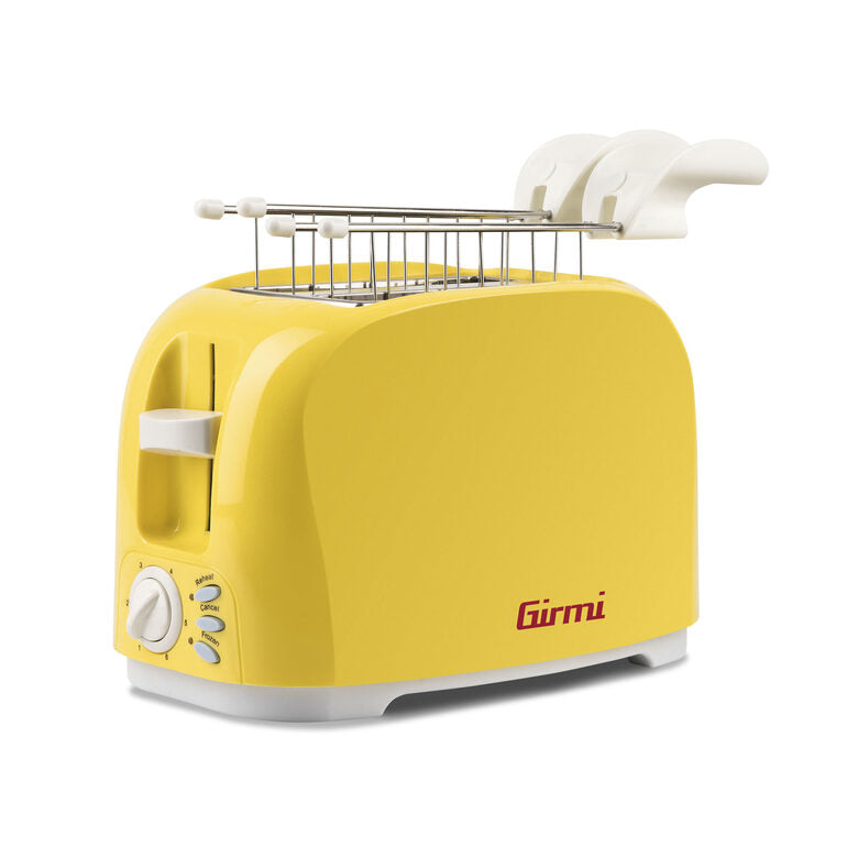 Girmi TP11 2 fetta/e 800 W Bianco, Giallo