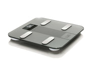 Laica PS7005 bilance pesapersone Rettangolo Grigio, Acciaio inossidabile Bilancia pesapersone elettronica