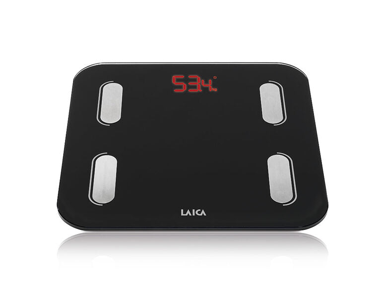Laica PS7015 bilance pesapersone Quadrato Nero Bilancia pesapersone elettronica