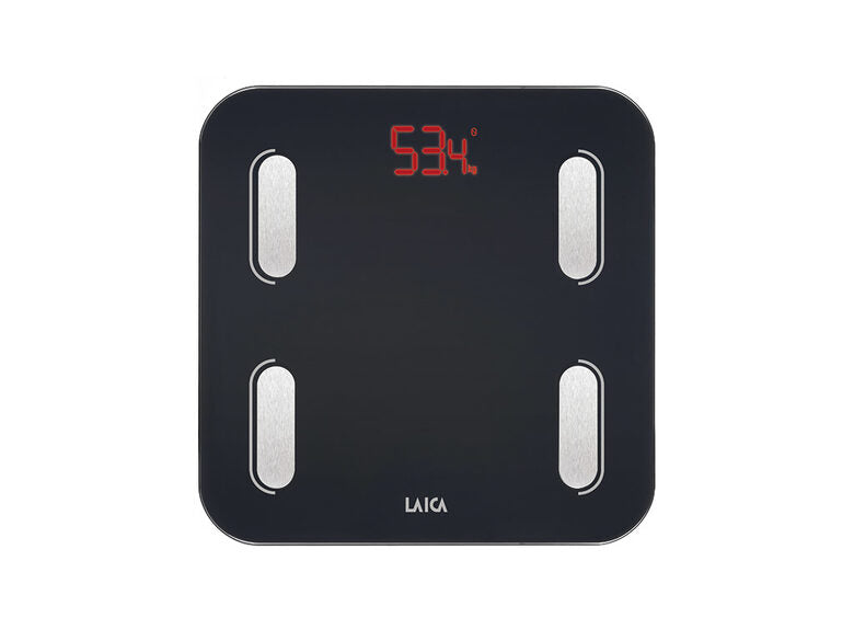 Laica PS7015 bilance pesapersone Quadrato Nero Bilancia pesapersone elettronica
