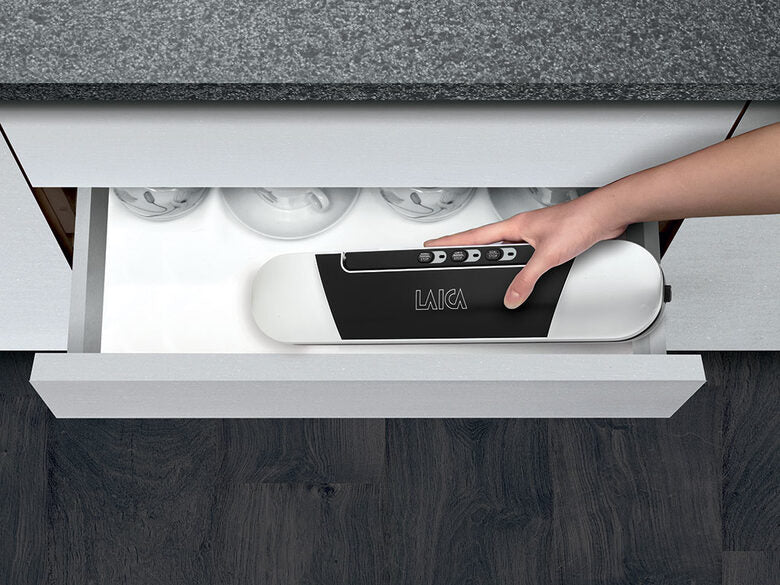 Laica VT3205 macchina per sottovuoto 600 mbar Nero, Argento