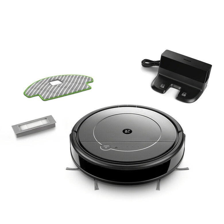 iRobot Roomba Combo Aspirapolvere Robot 0,45 L Sacchetto per la polvere Nero, Grigio