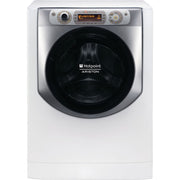 Hotpoint AQ104D497SD EU/B N lavatrice Caricamento frontale 10 kg 1400 Giri/min Argento, Bianco