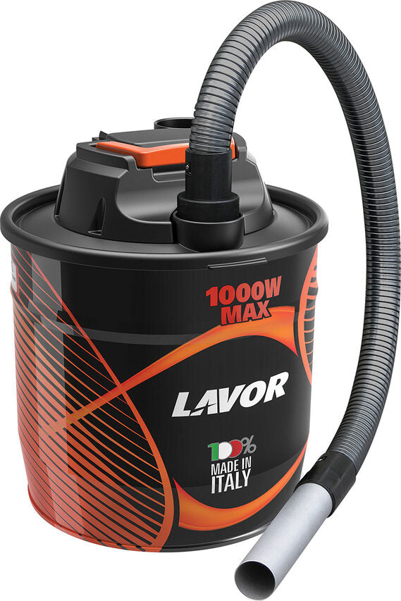 Lavorwash Ashley 411Aspiracenere 18 L Nero, Rosso
