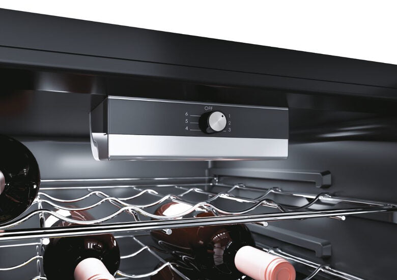 Candy DiVino CWC 150 ED/N Cantinetta vino con compressore Libera installazione Nero 41 bottiglia/bottiglie
