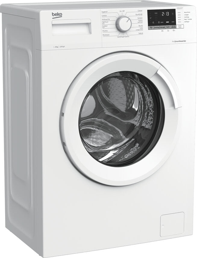 Beko WUX81232WI/IT lavatrice Caricamento frontale 8 kg 1200 Giri/min C Bianco