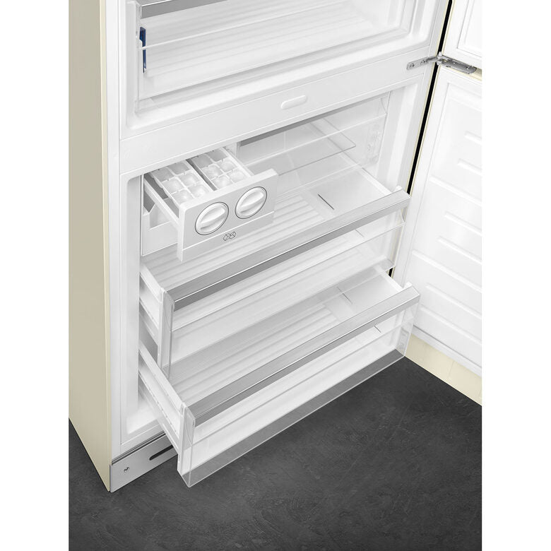 Smeg FAB38RCR5 frigorifero con congelatore Libera installazione 481 L E Crema