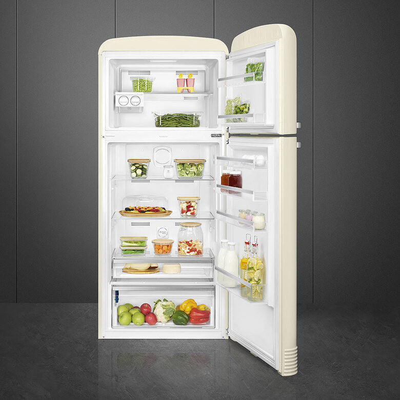 Smeg FAB50RCR5 frigorifero con congelatore Libera installazione 523,9 L E Crema