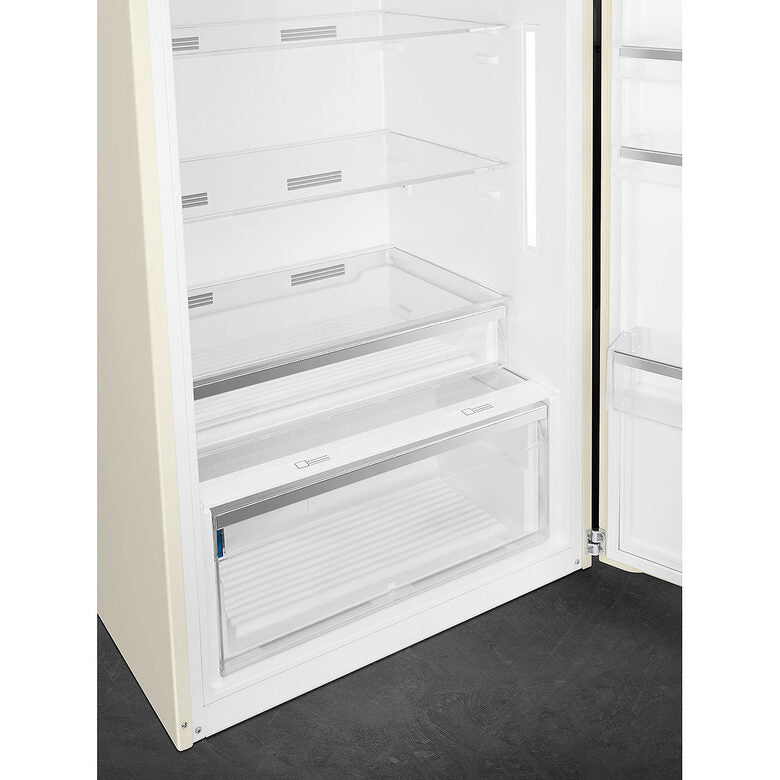 Smeg FAB50RCR5 frigorifero con congelatore Libera installazione 523,9 L E Crema