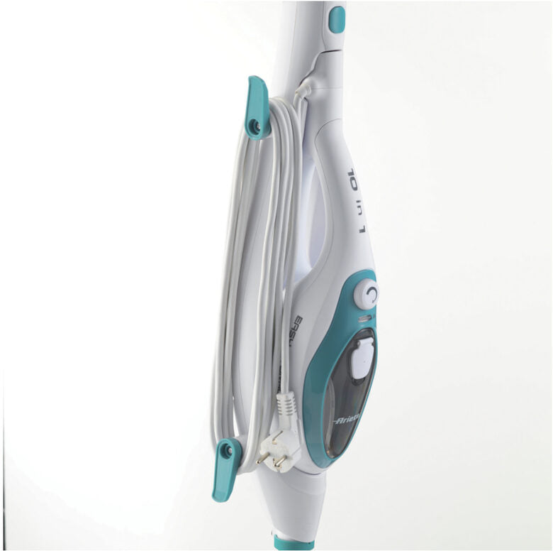 Ariete 4169 Pulitore a vapore verticale 0,35 L 1500 W Turchese, Bianco