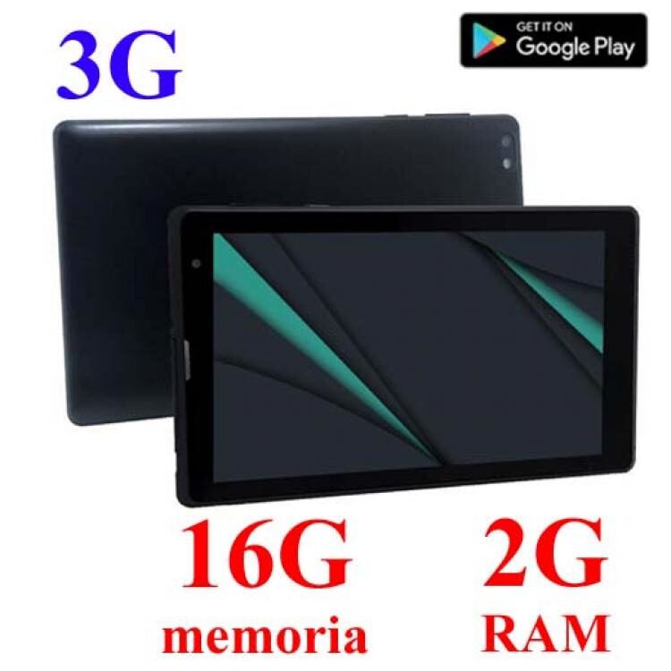 New Majestic TAB-847 3G 16 GB 17,8 cm (7") Mediatek 2 GB Wi-Fi 4 (802.11n) Android 10 Nero