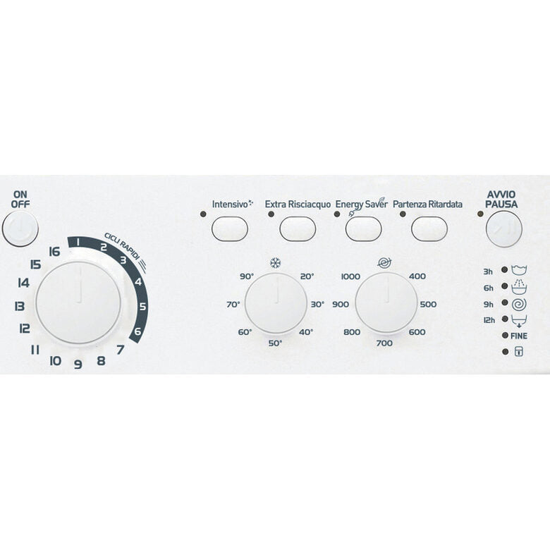Indesit EWC 61051 W IT N lavatrice Caricamento frontale 6 kg 1000 Giri/min F Bianco