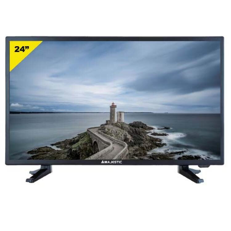 New Majestic TVD-224 S2 LED 61 cm (24") HD 160 cd/m² Nero