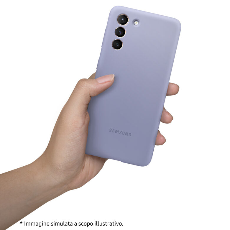 Samsung Galaxy S21 5G Silicone cover in silicone morbido