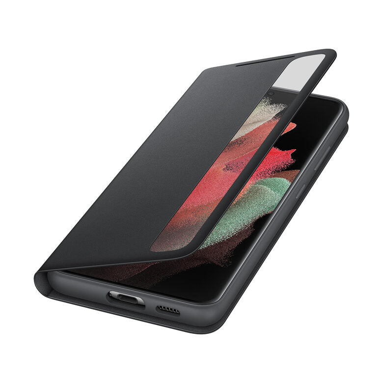 Samsung Galaxy S21 Ultra 5G Smart Clear View Cover rivestimento antimicrobico