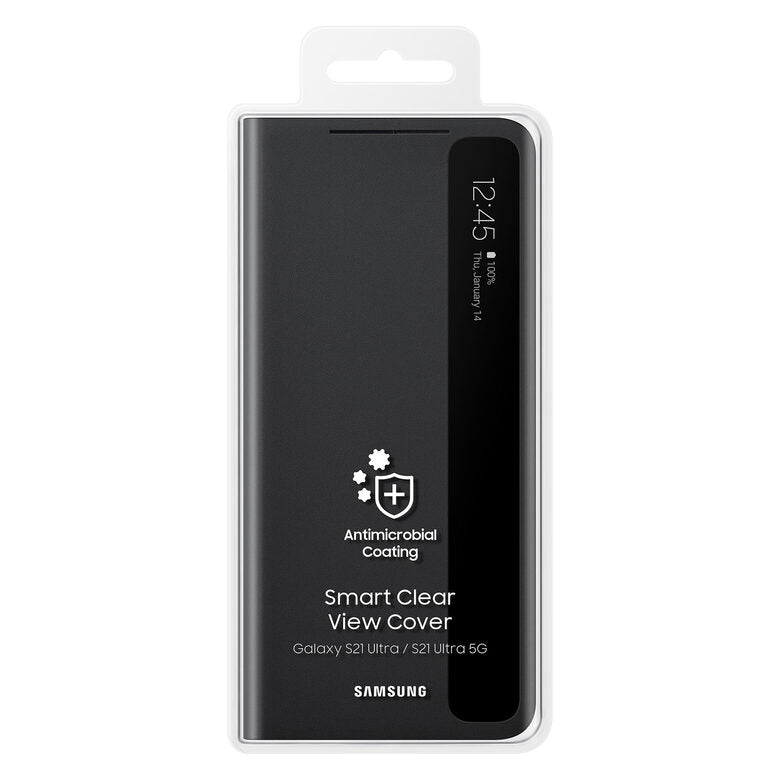Samsung Galaxy S21 Ultra 5G Smart Clear View Cover rivestimento antimicrobico