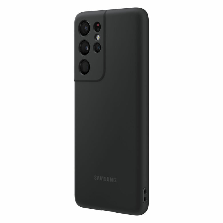 Samsung Cover in silicone per Galaxy S21 Ultra 5G (2021), Black