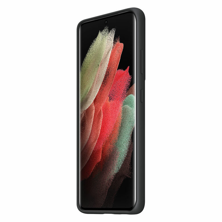 Samsung Cover in silicone per Galaxy S21 Ultra 5G (2021), Black