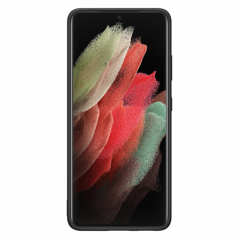 Samsung Cover in silicone per Galaxy S21 Ultra 5G (2021), Black