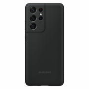 Samsung Cover in silicone per Galaxy S21 Ultra 5G (2021), Black