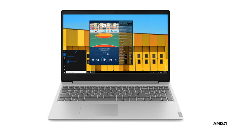 Lenovo IdeaPad S145 Computer portatile 39,6 cm (15.6") HD 7th Generation AMD A6-Series APUs 4 GB DDR4-SDRAM 256 GB SSD Wi-Fi 5 (802.11ac) Windows 10 Home Grigio