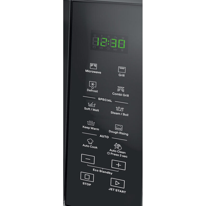 Whirlpool MWP 254 SM Superficie piana Microonde combinato 25 L 900 W Nero, Specchio