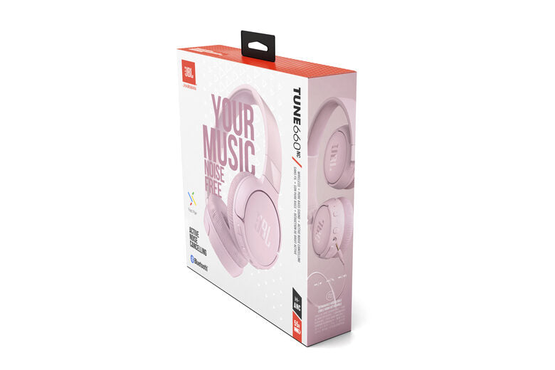 JBL Tune 660 NC Cuffie Wireless A Padiglione MUSICA Bluetooth Rosa