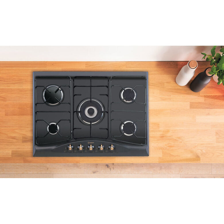 Indesit BB 752 /I (AN) Antracite Da incasso 68 cm Gas 5 Fornello(i)