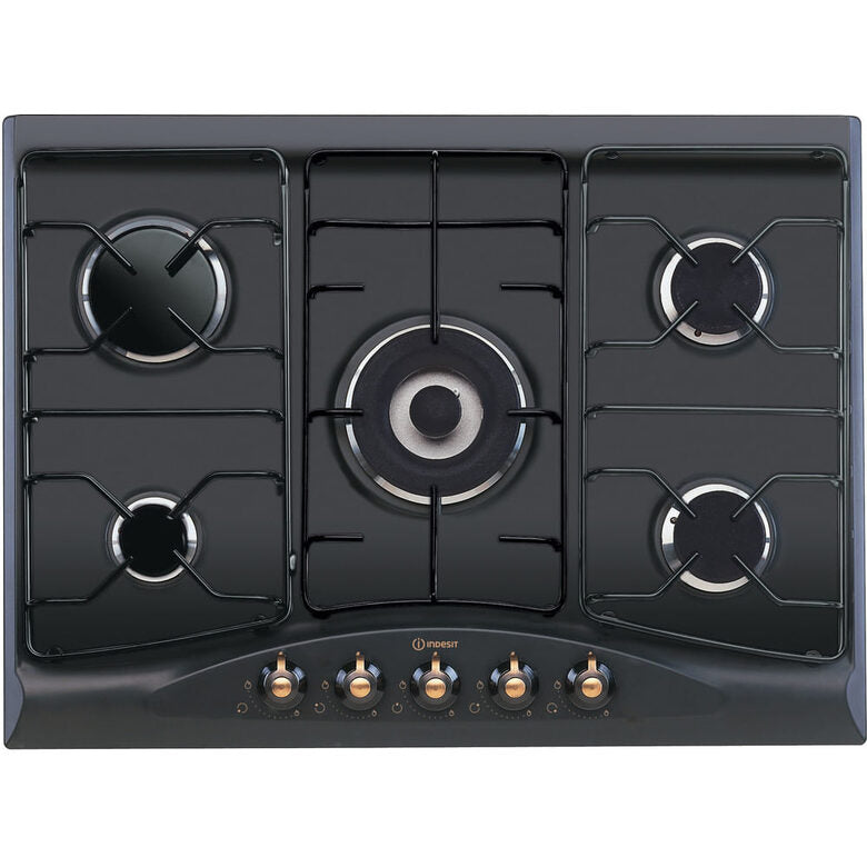 Indesit BB 752 /I (AN) Antracite Da incasso 68 cm Gas 5 Fornello(i)