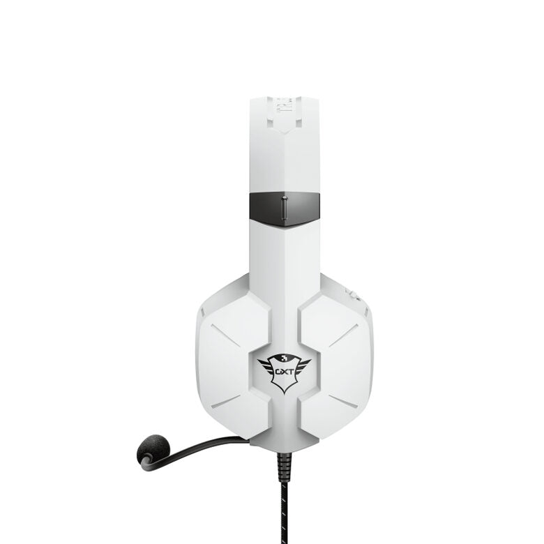 Trust GXT 323W Carus Auricolare Cablato A Padiglione Giocare Bianco