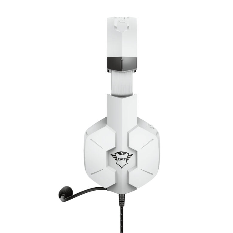 Trust GXT 323W Carus Auricolare Cablato A Padiglione Giocare Bianco