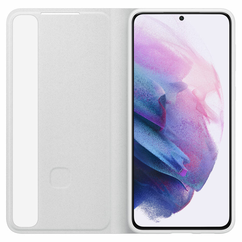 Samsung Clear View Cover per Galaxy S21+ 5G (2021), Light Gray