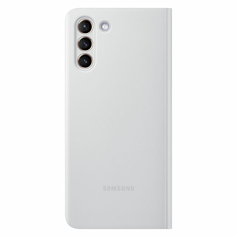 Samsung Clear View Cover per Galaxy S21+ 5G (2021), Light Gray