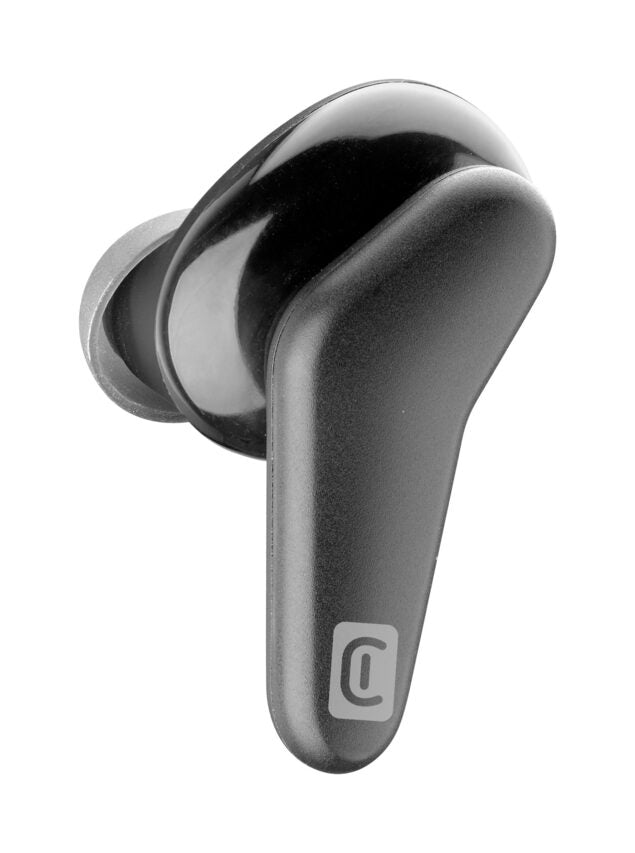 Cellularline HARK Auricolari Bluetooth® stereo senza fili con custodia di ricarica Nero