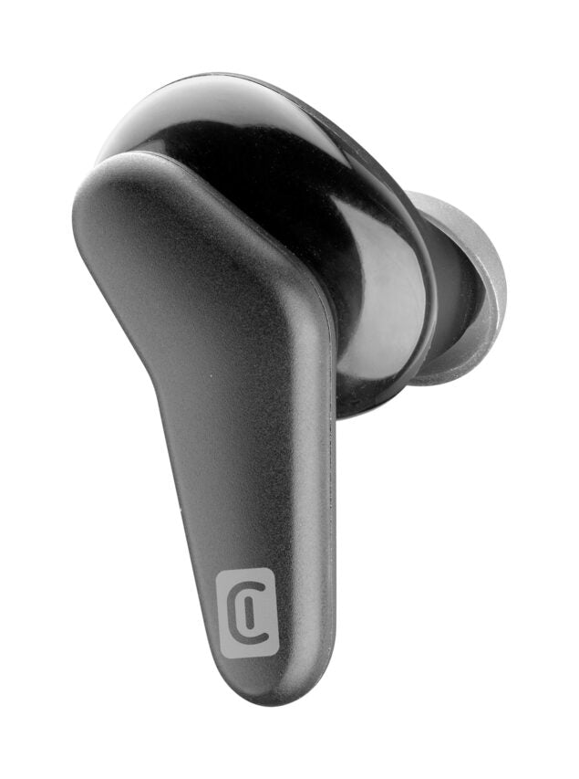 Cellularline HARK Auricolari Bluetooth® stereo senza fili con custodia di ricarica Nero