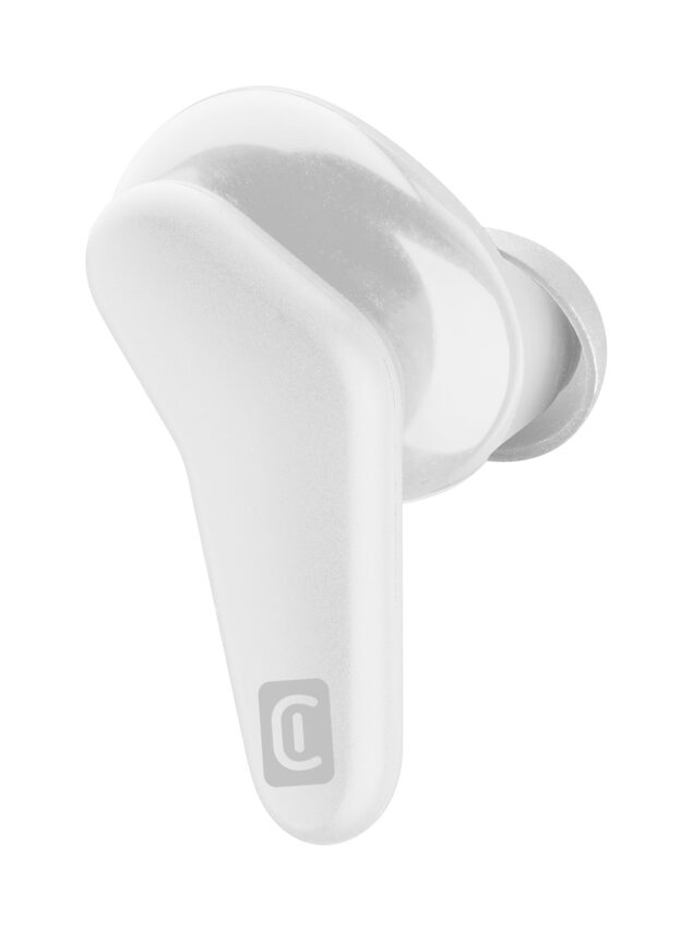 Cellularline HARK Auricolari Bluetooth® stereo senza fili con custodia di ricarica Bianco