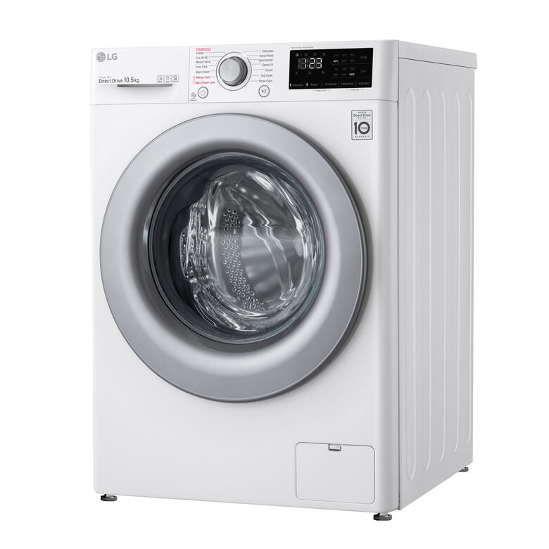 LG F4WV310S4E Lavatrice Intelligente AIDD 10,5kg Vapore 1400 Giri/min Carica frontale Classe B