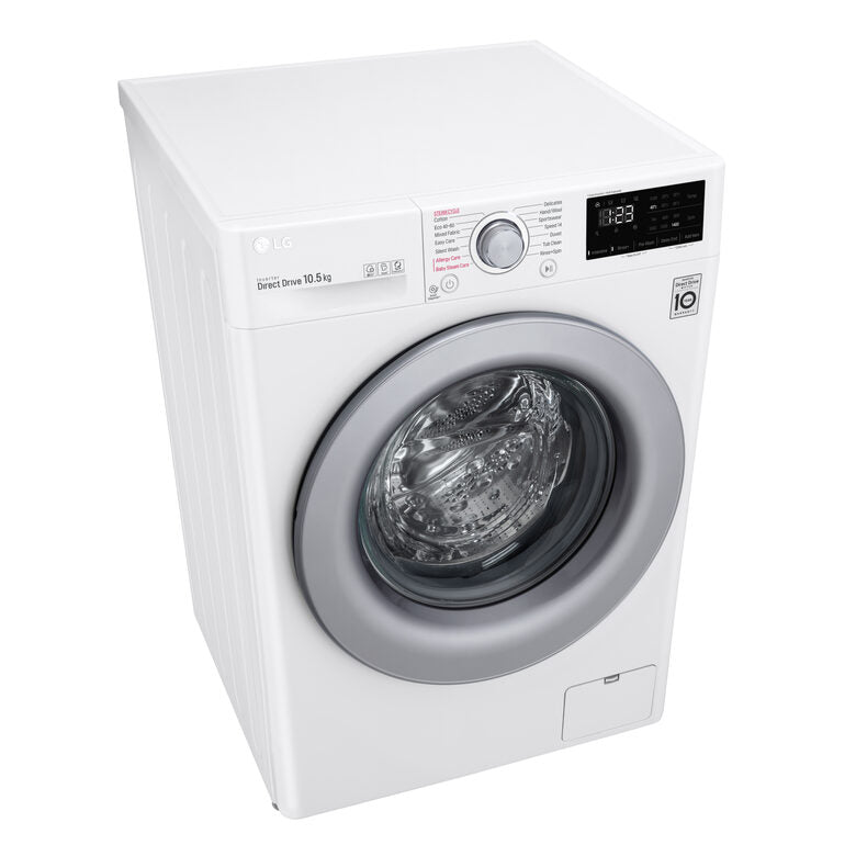 LG F4WV310S4E Lavatrice Intelligente AIDD 10,5kg Vapore 1400 Giri/min Carica frontale Classe B