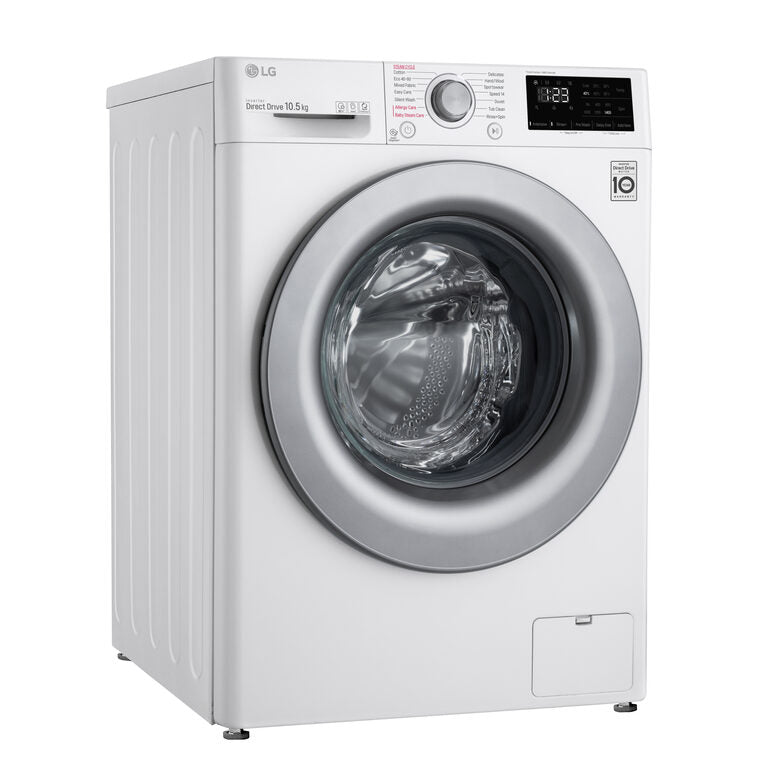 LG F4WV310S4E Lavatrice Intelligente AIDD 10,5kg Vapore 1400 Giri/min Carica frontale Classe B