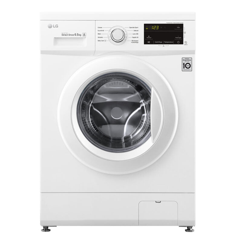 LG F2J3WN3WE Lavatrice Slim 6.5kg 1200 Giri/min Carica frontale Classe E