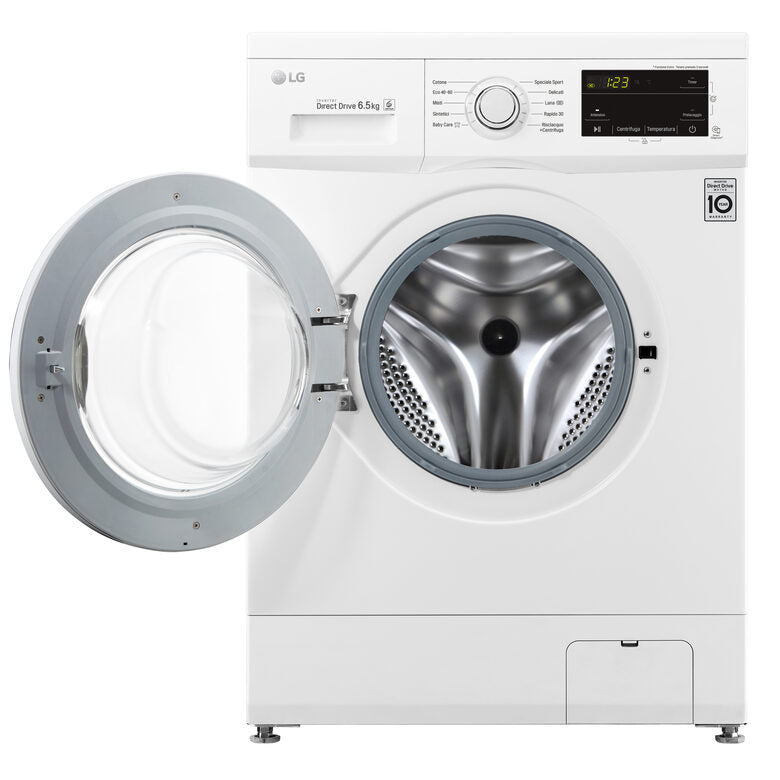 LG F2J3WN3WE Lavatrice Slim 6.5kg 1200 Giri/min Carica frontale Classe E