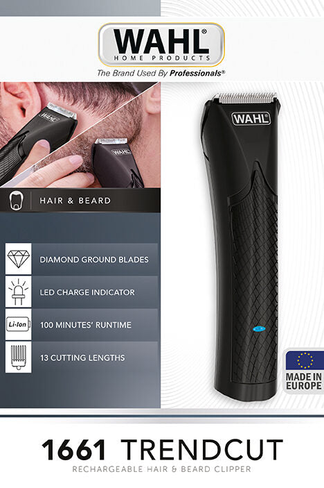 Wahl 1661 Trendcut Nero