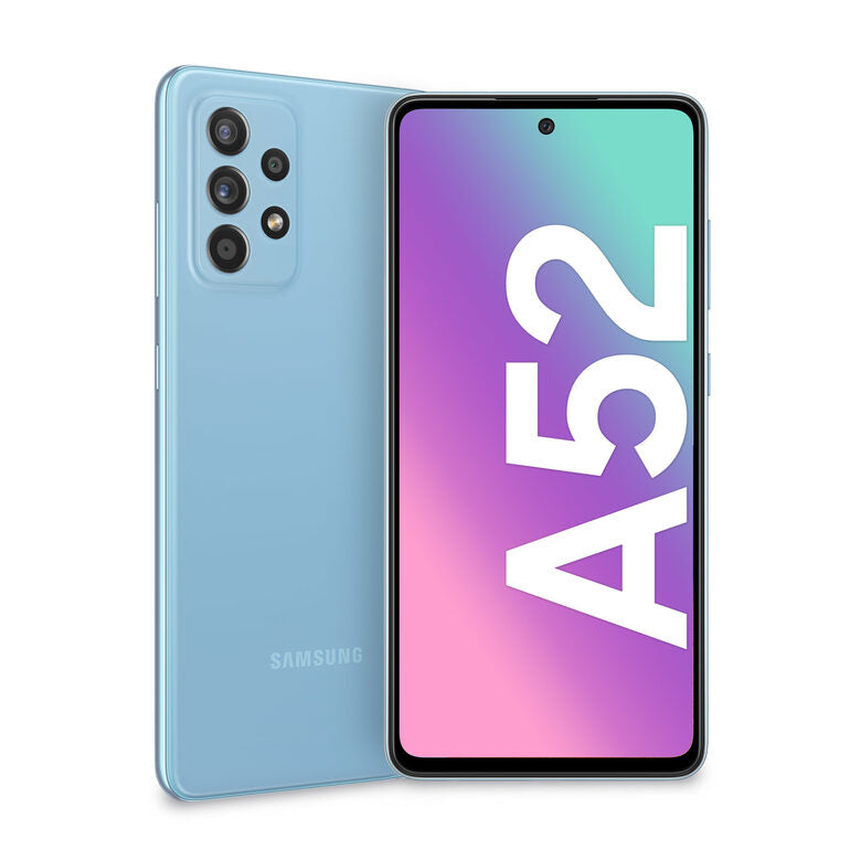 Samsung Galaxy A52 4G A52 128 GB Display 6.5” FHD+ Super AMOLED Awesome Blue