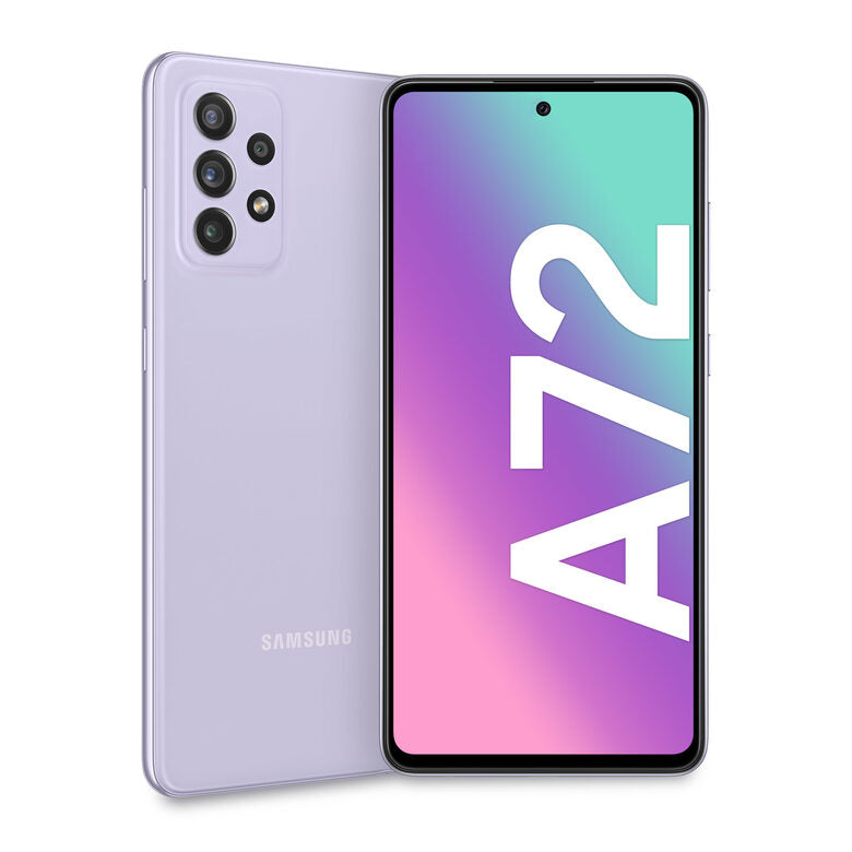 Samsung Galaxy A72 4G A72 128 GB Display 6.7” FHD+ Super AMOLED Awesome Violet